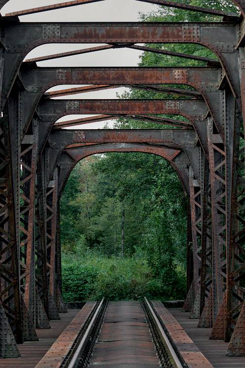 Eisenbahnbrücken Lange Erlen